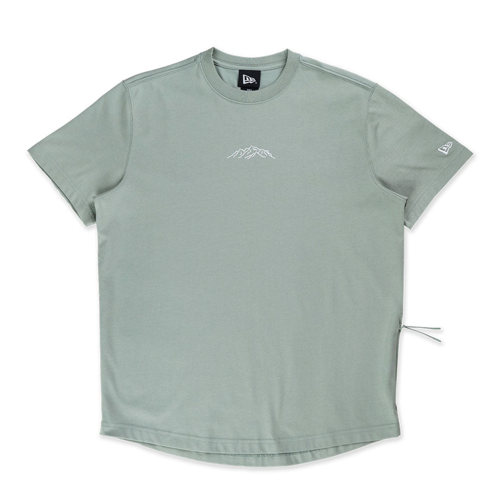 New Era Mountain Edge Everest Green Short Sleeve T-Shirt