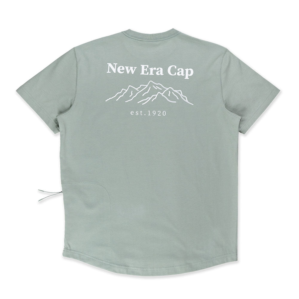 New Era Mountain Edge Everest Green Short Sleeve T-Shirt