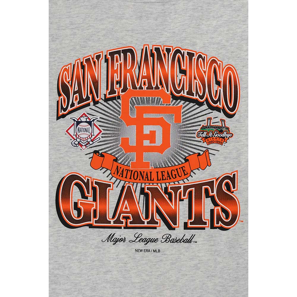 San Francisco Giants MLB Cooperstown Heather Grey Short Sleeve T-Shirt