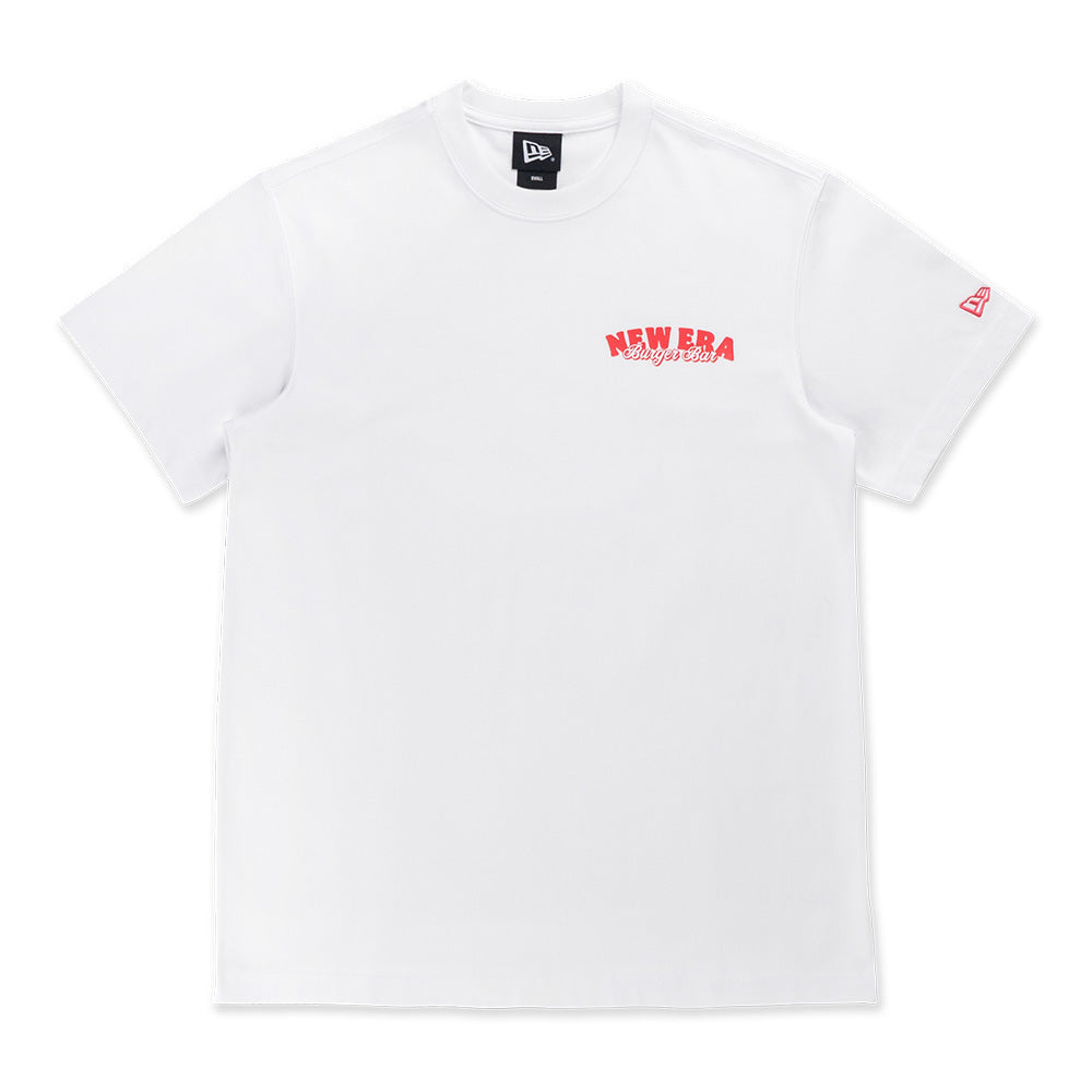 New Era Script Home Cheering White Short Sleeve T-Shirt