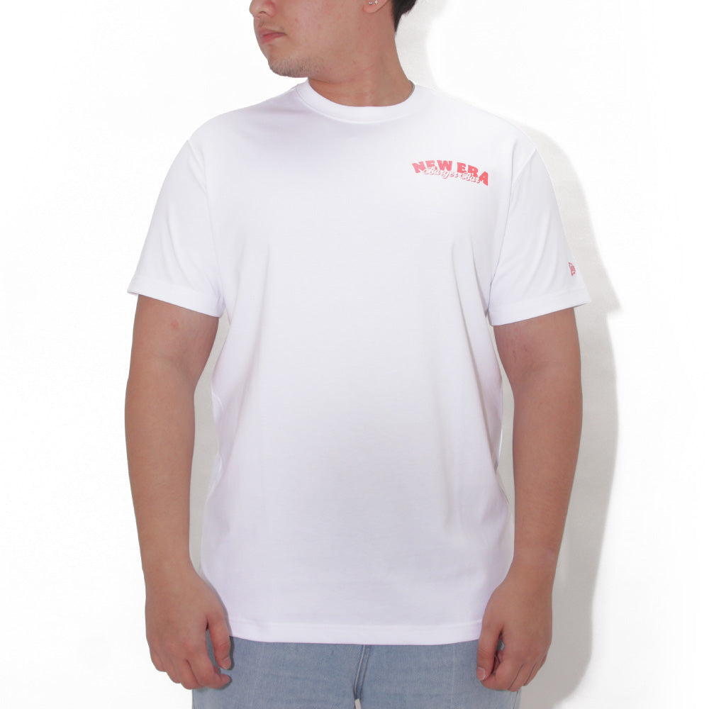 New Era Script Home Cheering White Short Sleeve T-Shirt