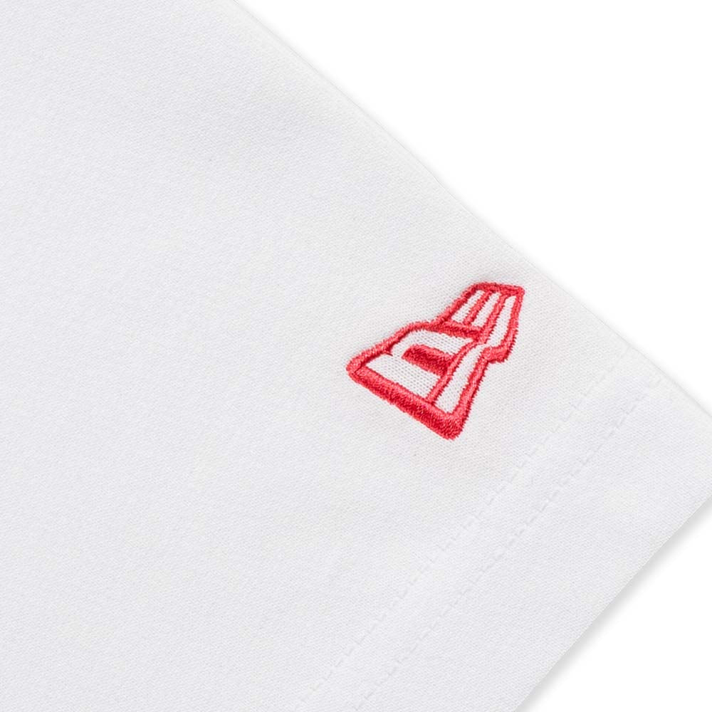 New Era Script Home Cheering White Short Sleeve T-Shirt