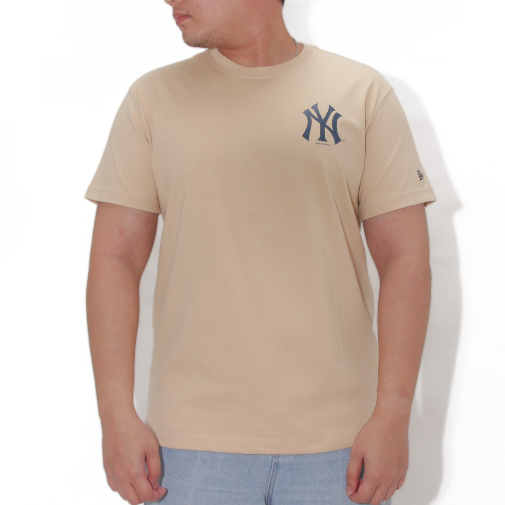 New York Yankees MLB Home Cheering Oat Milk Short Sleeve T-Shirt