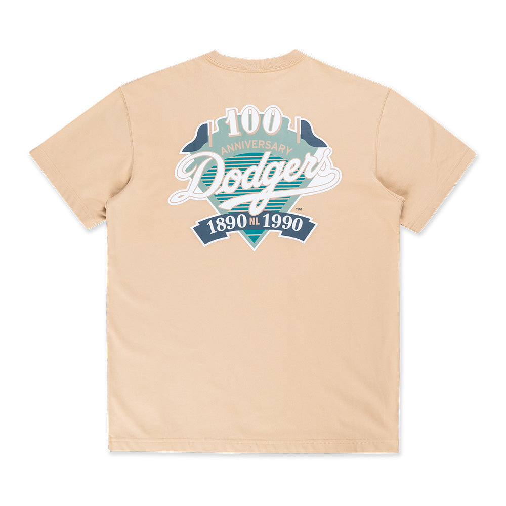 Los Angeles Dodgers MLB 5950 Pack Seaglass Oat Milk Short Sleeve T-Shirt