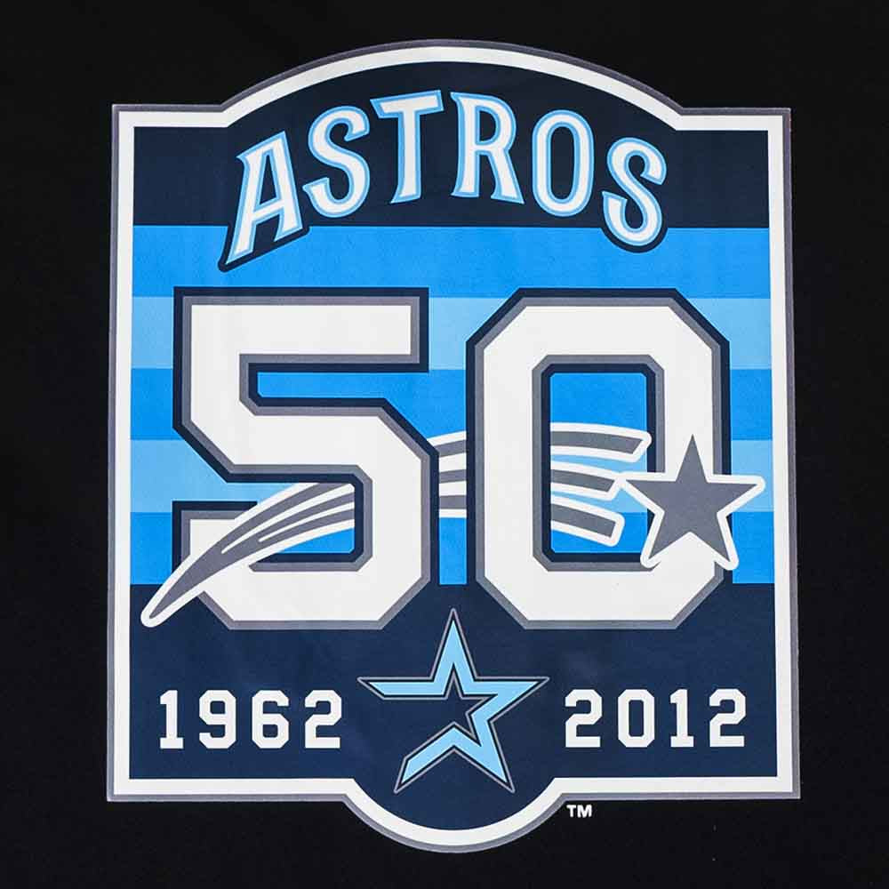 Houston Astros MLB Cooperstown 5950 Pack Raceway Black Short Sleeve T-Shirt