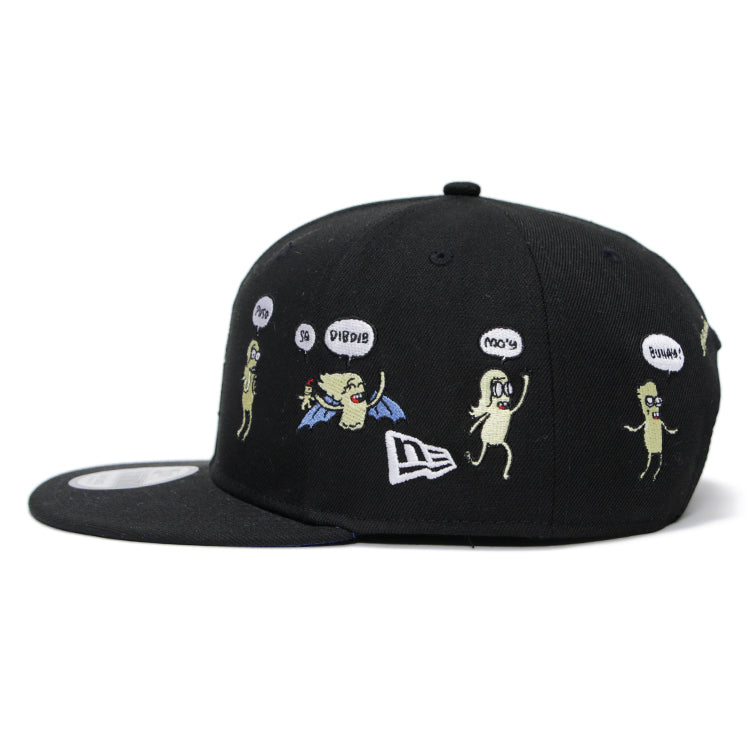 New Era X Manix Abrera Comic All Over Independence Day 2024 Black 9FIFTY Adjustable Snapback Cap (PH EXCLUSIVE)