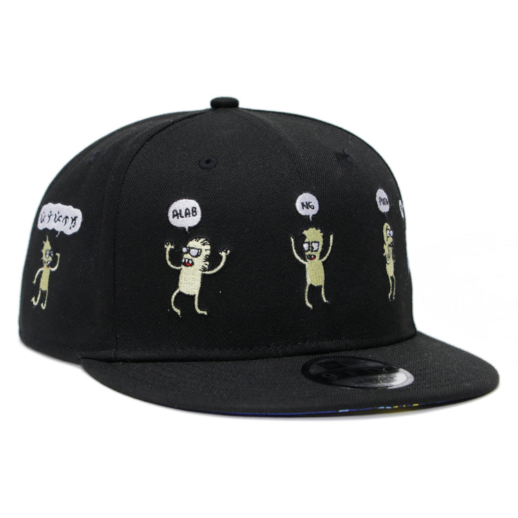 New Era X Manix Abrera Comic All Over Independence Day 2024 Black 9FIFTY Adjustable Snapback Cap (PH EXCLUSIVE)