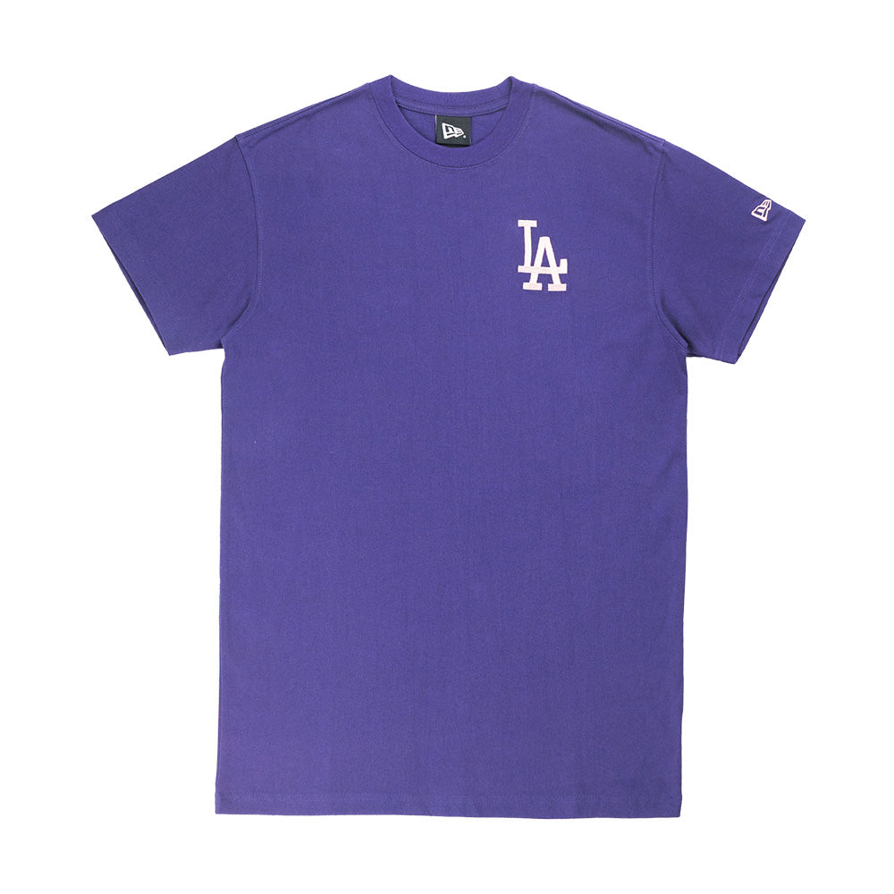 Los Angeles Dodgers MLB Color Era Purple Short Sleeve Tee Women Dress