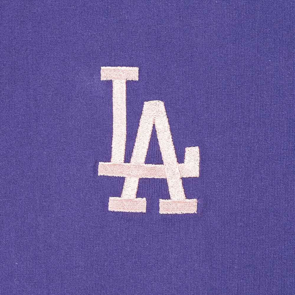 Los Angeles Dodgers MLB Color Era Purple Short Sleeve Tee Women Dress