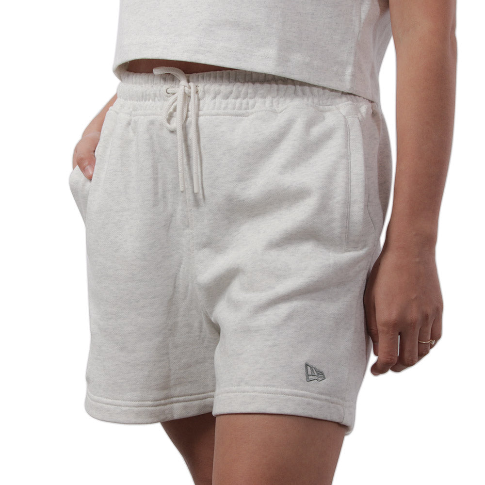 New York Yankees MLB Color Era Light Heather Grey Knit Shorts