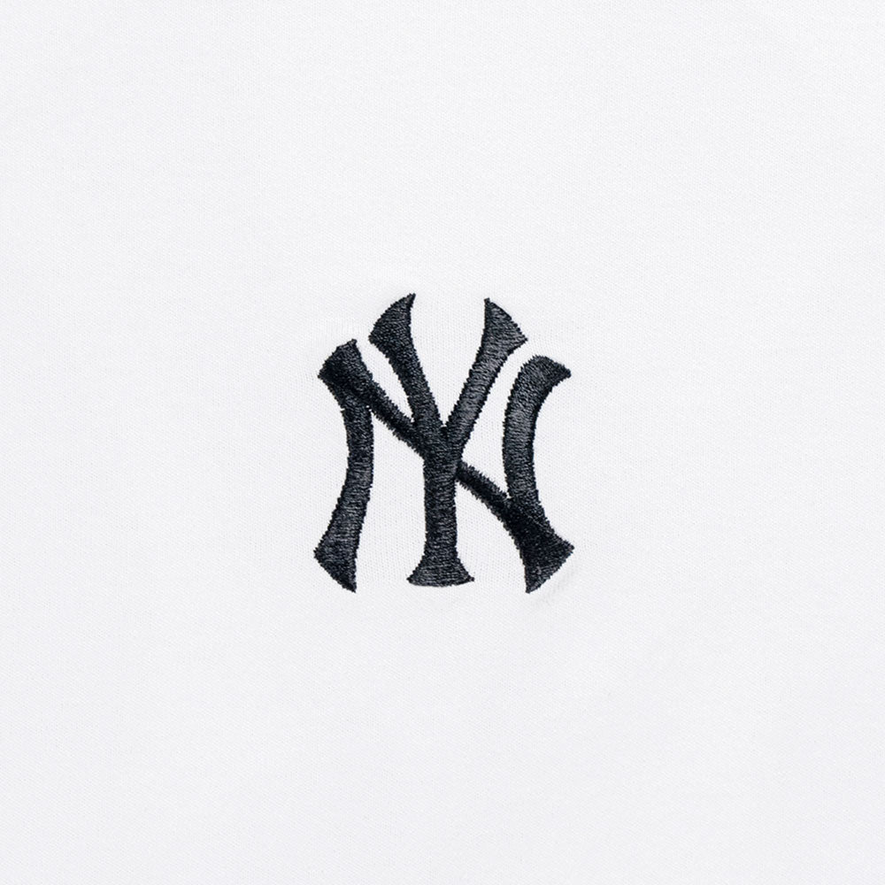 New York Yankees MLB Preppy White Short Sleeve T-Shirt