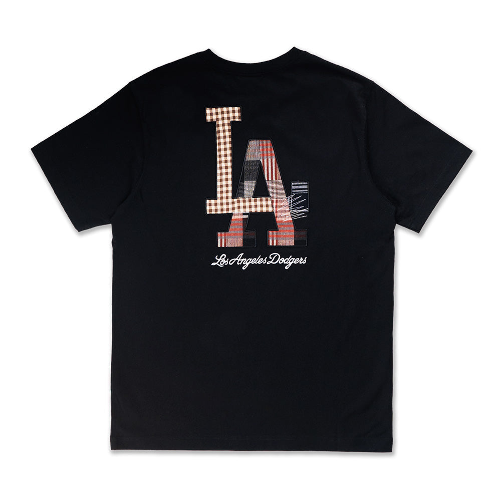 Los Angeles Dodgers MLB Preppy Black Short Sleeve T-Shirt