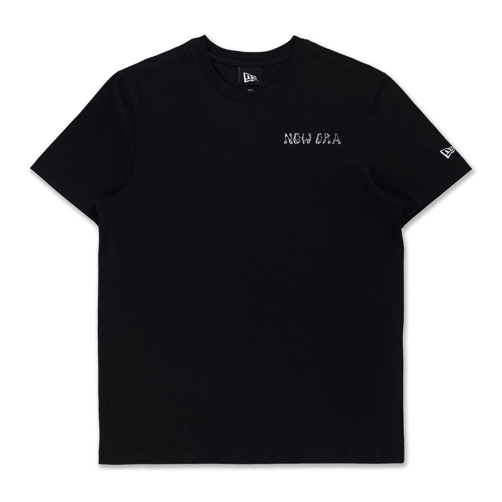 New Era Wordmark Comic Space Black Short Sleeve T-Shirt