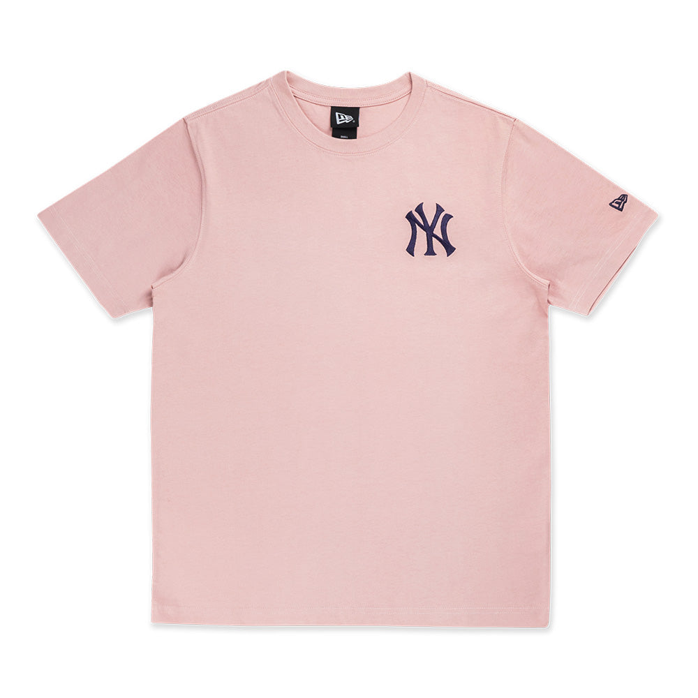 New York Yankees MLB Color Era Dirty Rose Short Sleeve T-Shirt