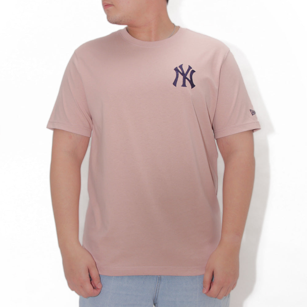 New York Yankees MLB Color Era Dirty Rose Short Sleeve T-Shirt