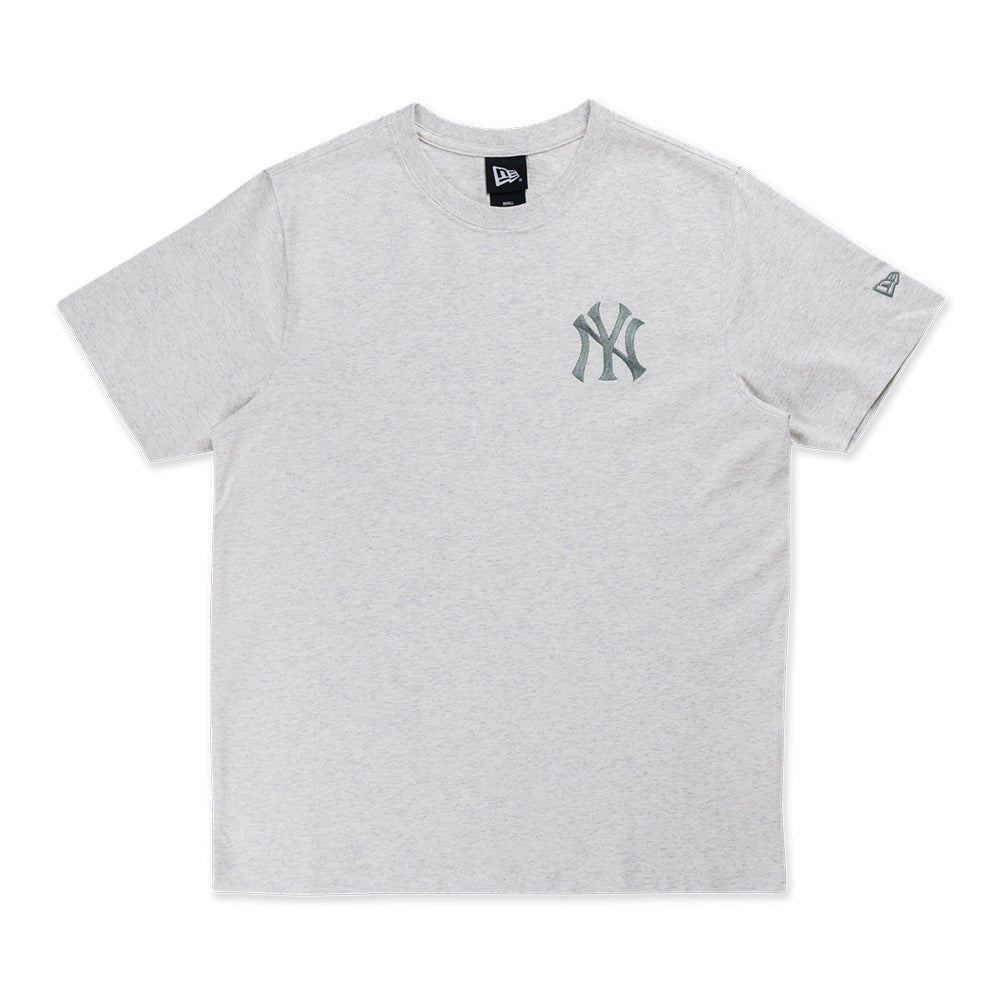 New York Yankees MLB Color Era Light Heather Grey Short Sleeve T-Shirt