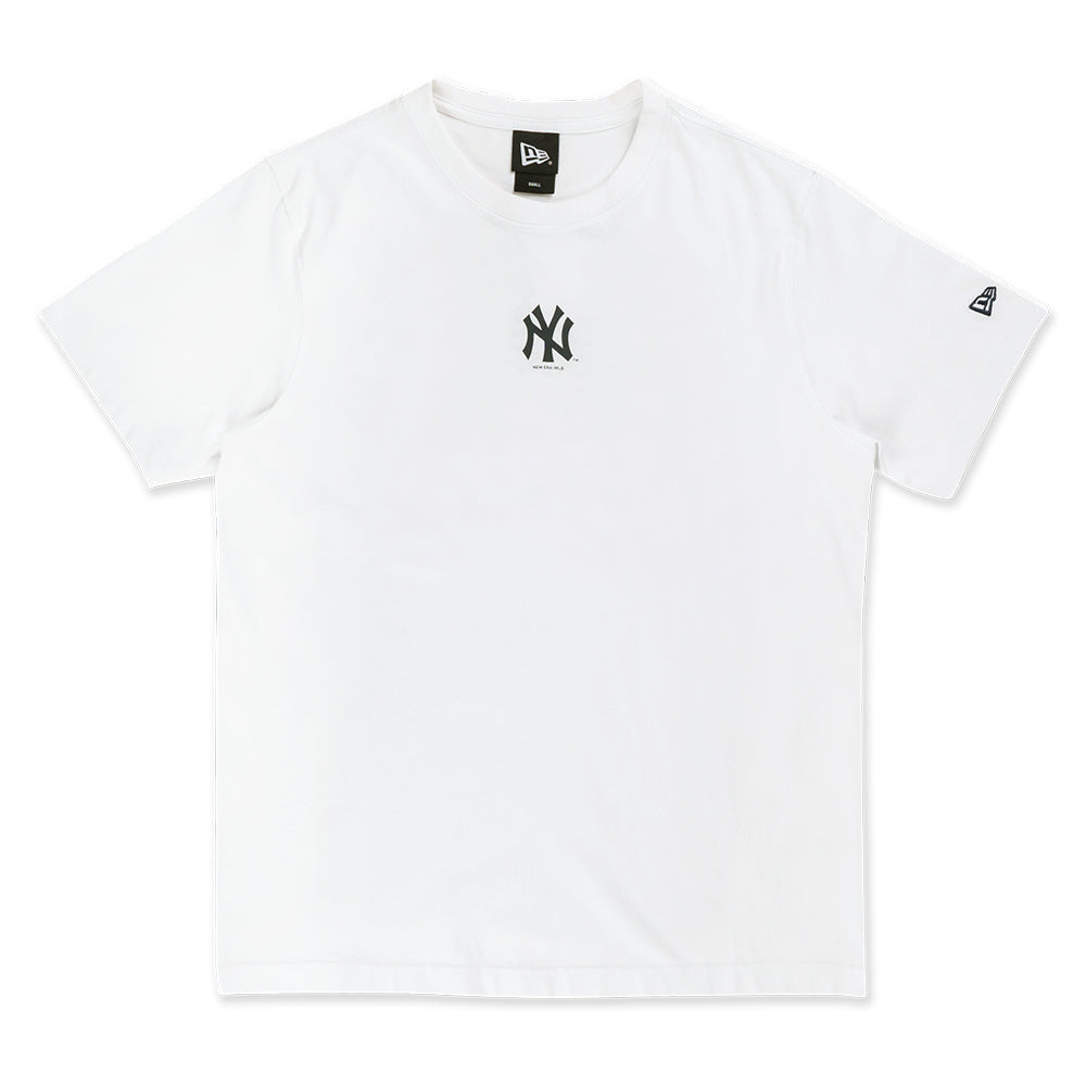 New York Yankees MLB Boro Contemporary White Short Sleeve T-Shirt