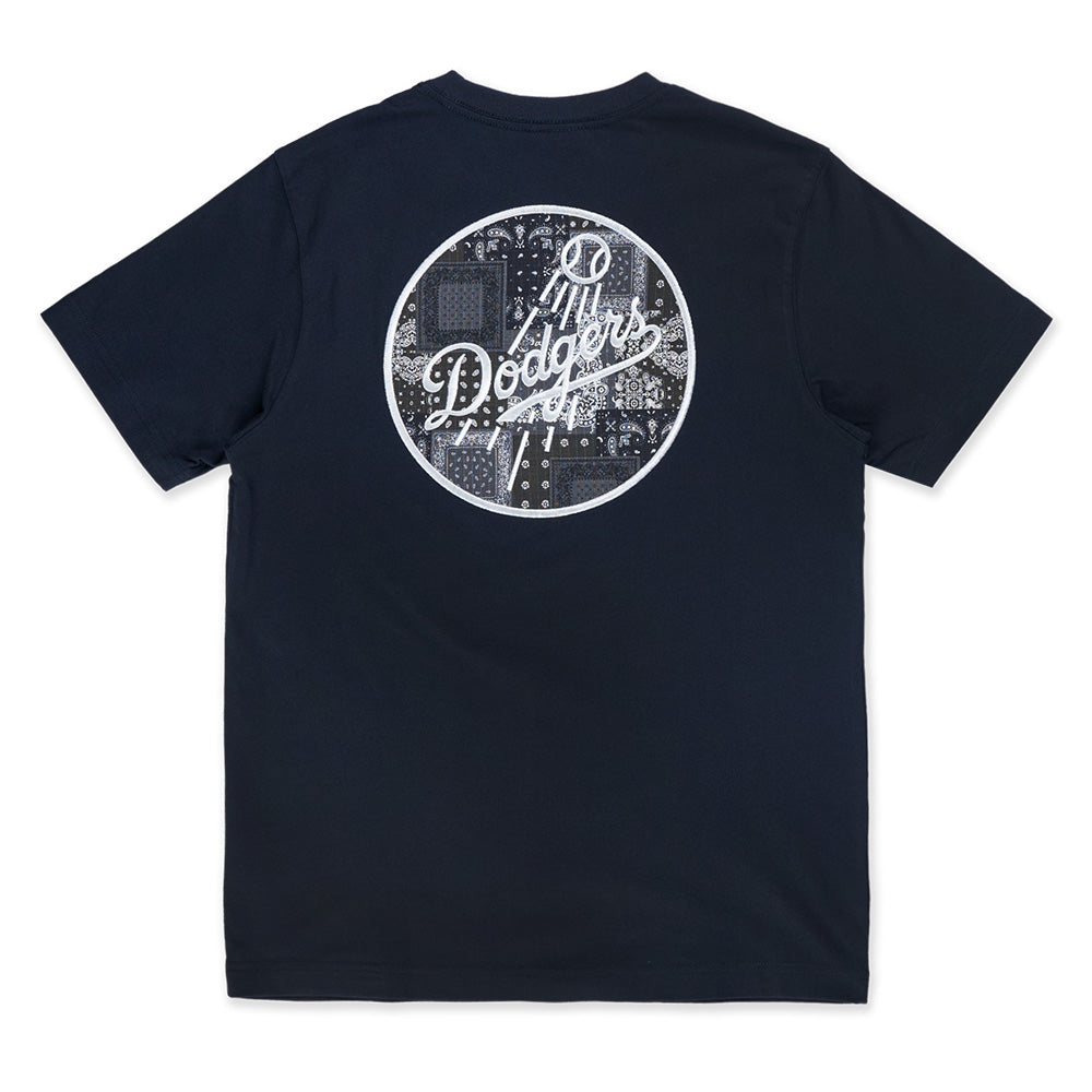 Los Angeles Dodgers MLB Boro Contemporary Navy Short Sleeve T-Shirt