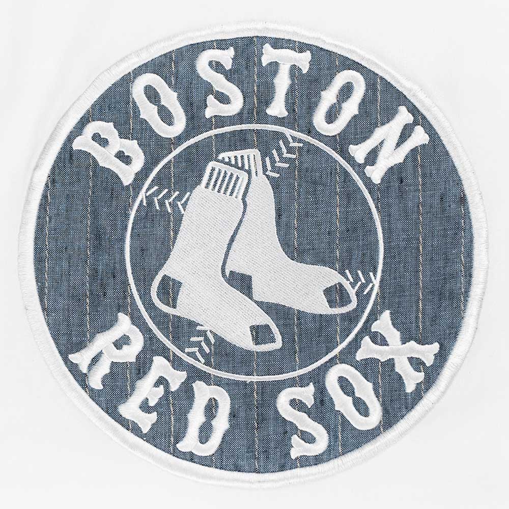 Boston Red Sox MLB Boro Contemporary White Short Sleeve T-Shirt