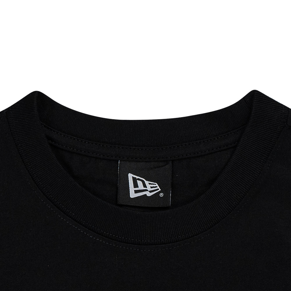 New Era Preppy Black Short Sleeve Pocket T-Shirt