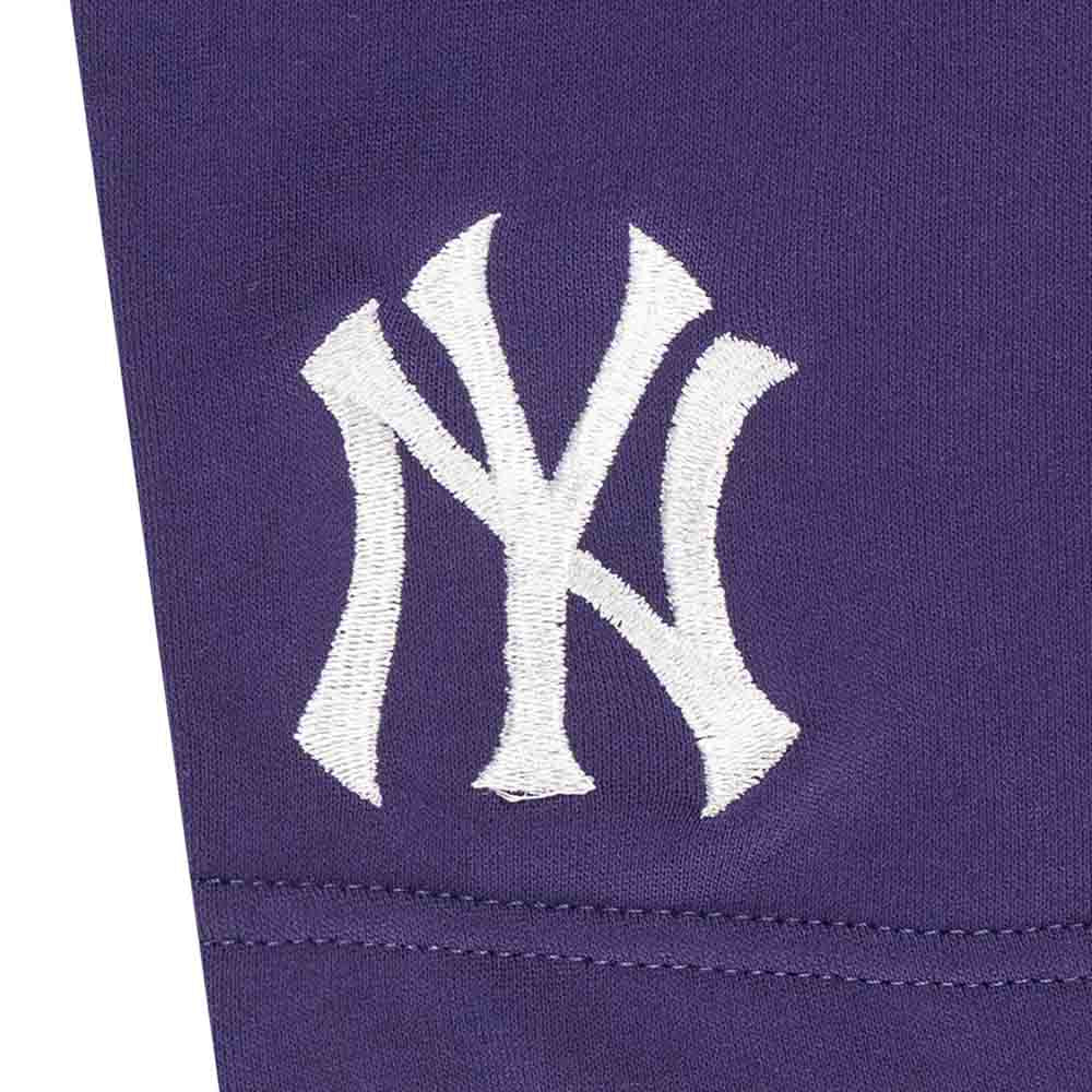 New York Yankees MLB Color Era Purple Knit Shorts