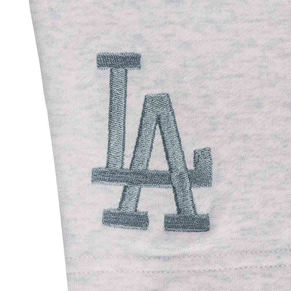 Los Angeles Dodgers MLB Color Era Light Heather Grey Knit Shorts