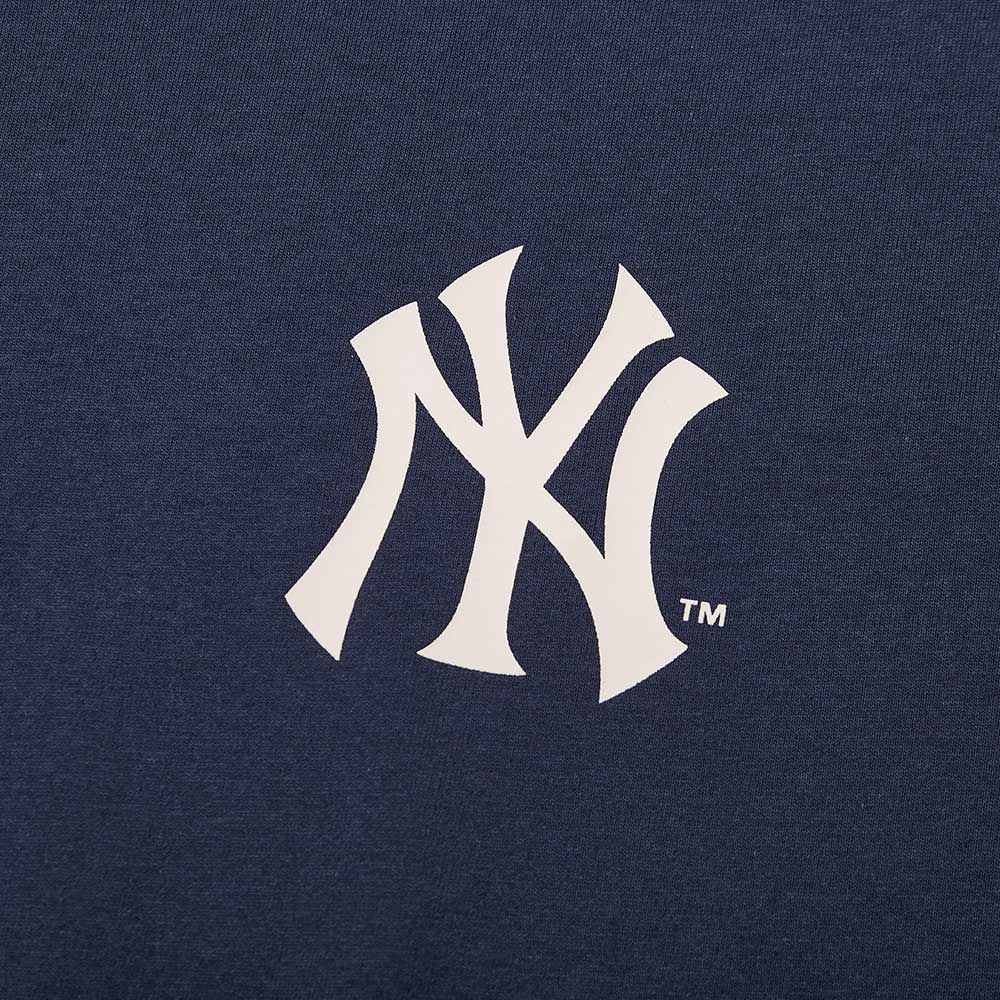 New York Yankees MLB Chinese Porcelain Navy Short Sleeve T-Shirt