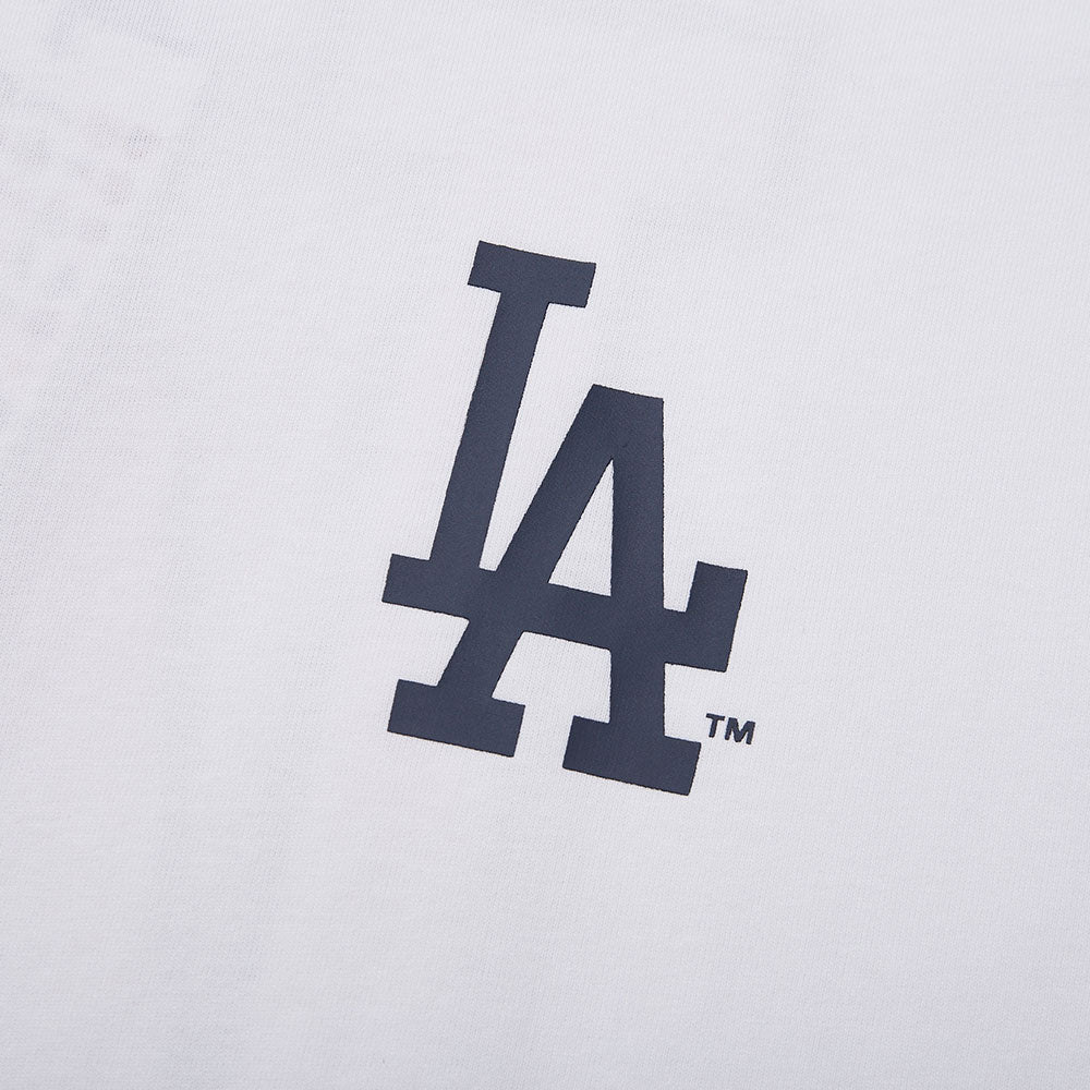 Los Angeles Dodgers MLB Chinese Porcelain White Short Sleeve T-Shirt