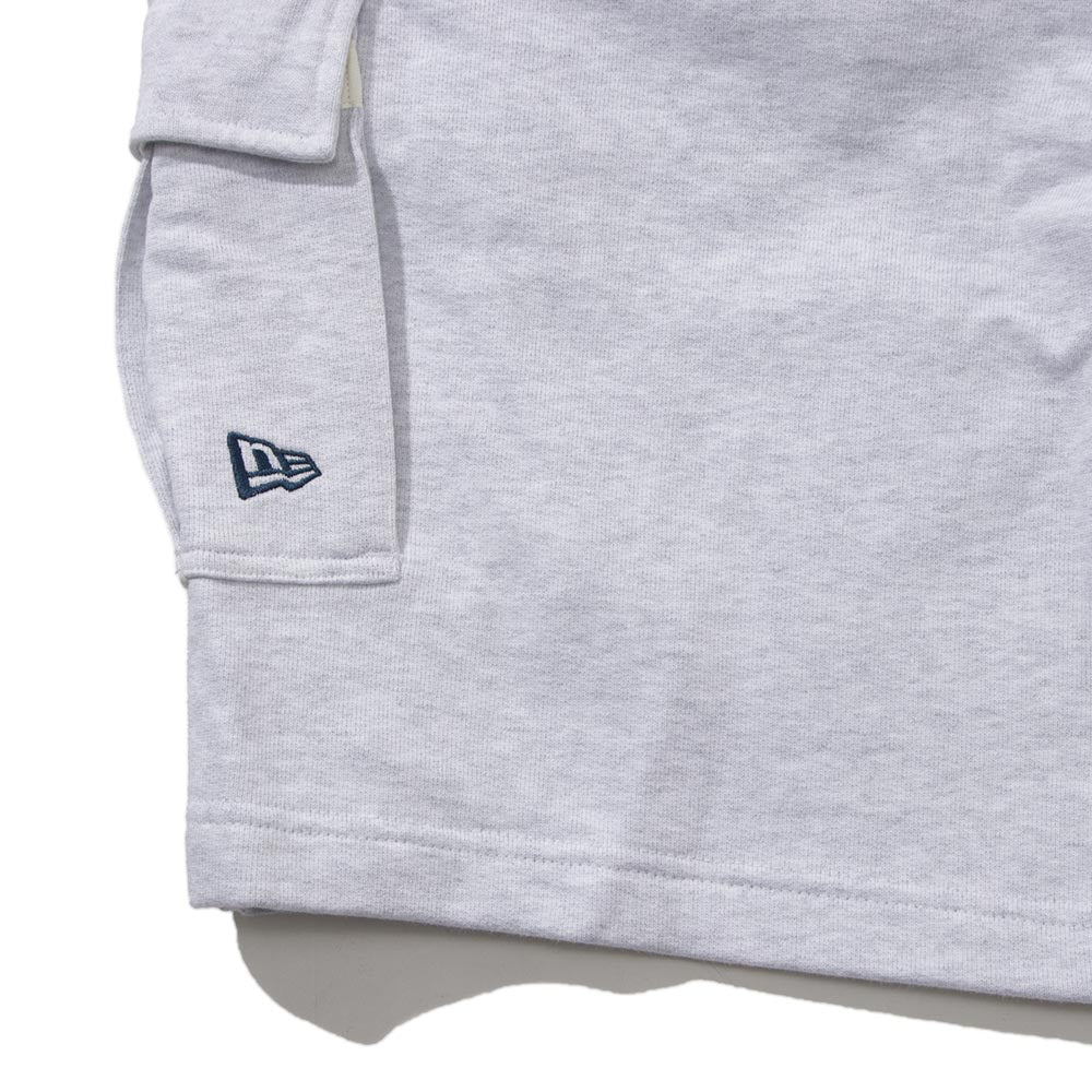 New Era Retro Skateboard Light Grey Knit Shorts