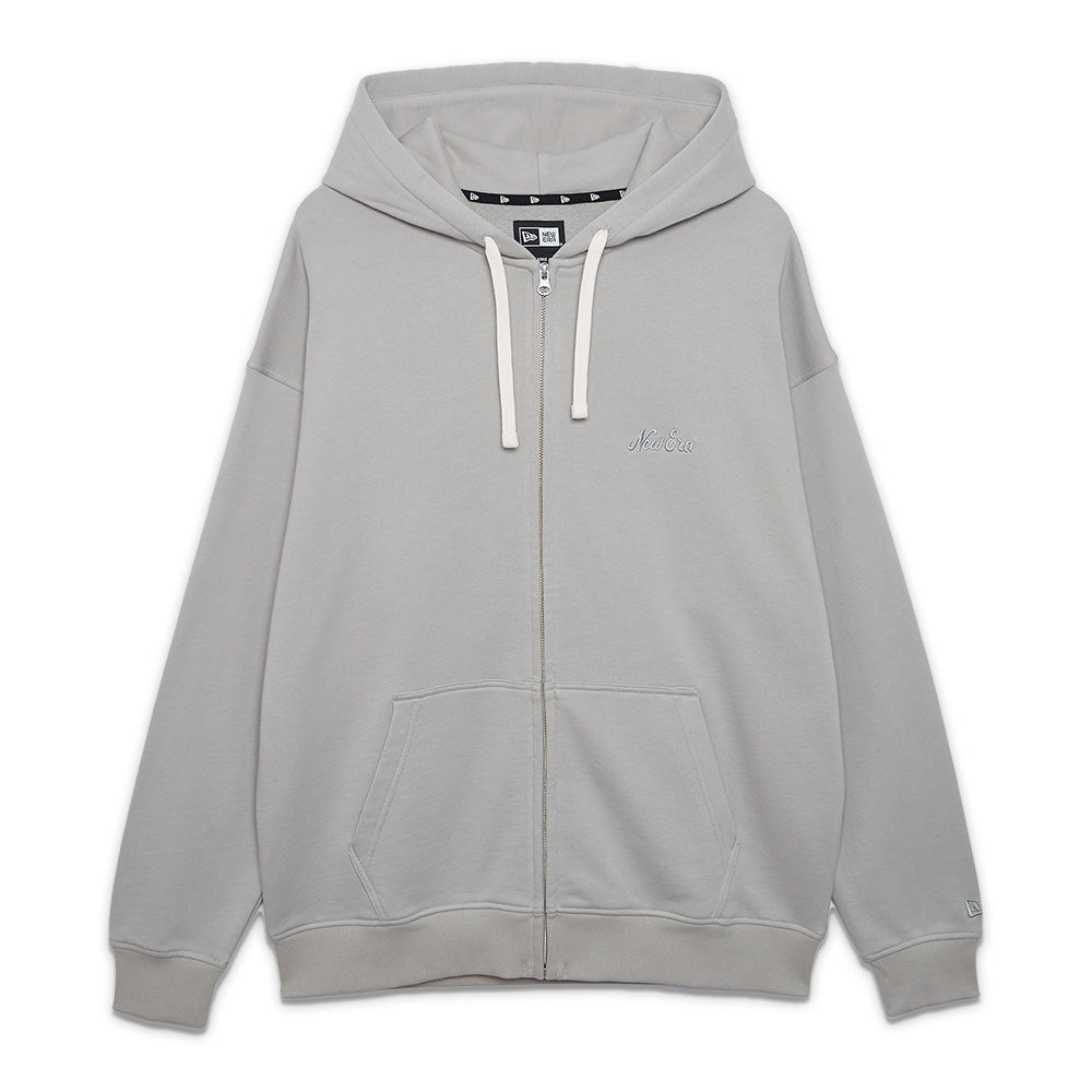 New Era Essential Stone Full Zip Hoodie