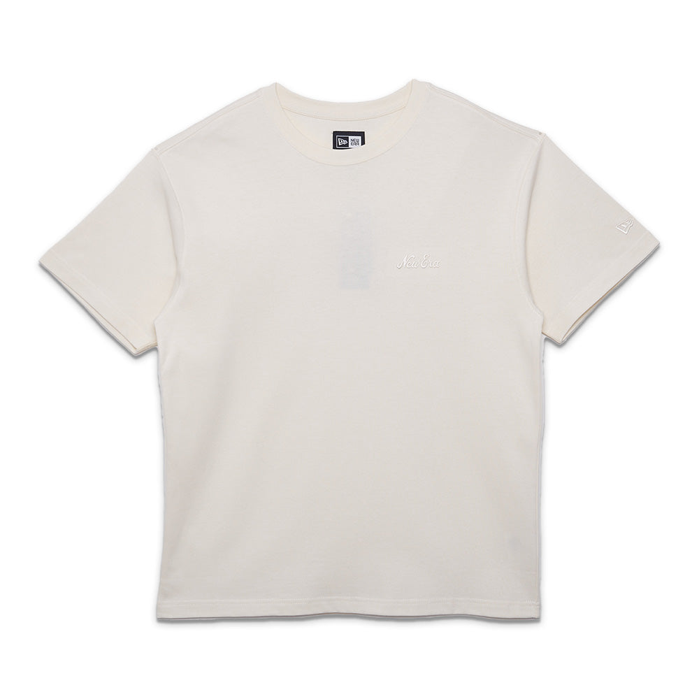 New Era Essential Ivory Short Sleeve T-Shirt