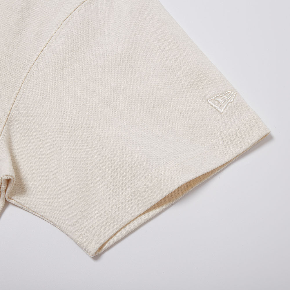 New Era Essential Ivory Short Sleeve T-Shirt