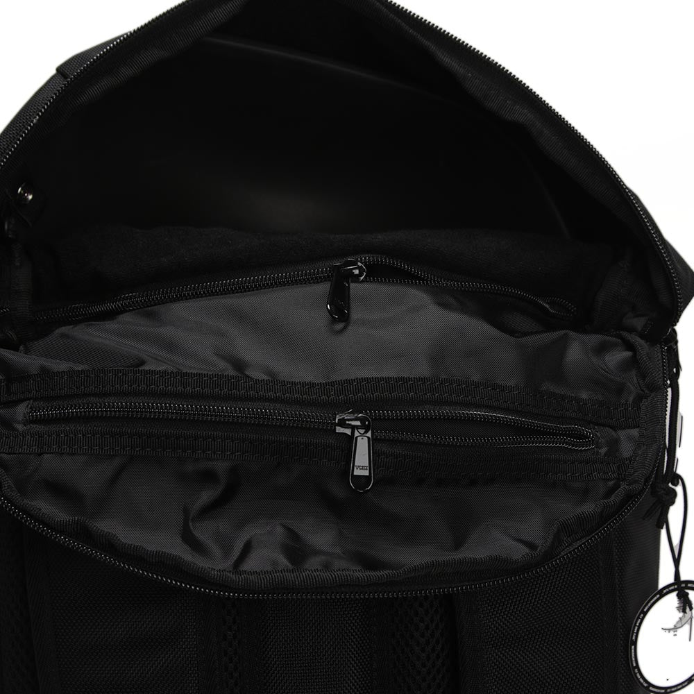 New Era Outline Wordmark Black Rucksack Backpack