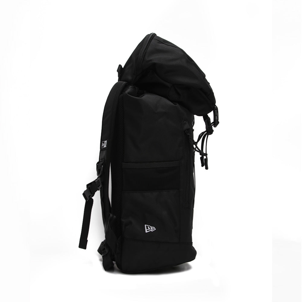 New Era Outline Wordmark Black Rucksack Backpack