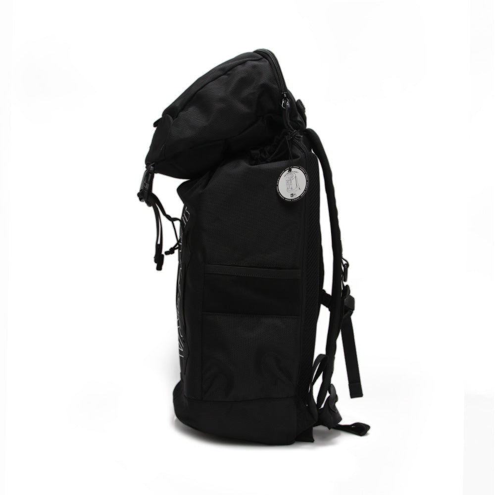 New Era Outline Wordmark Black Rucksack Backpack