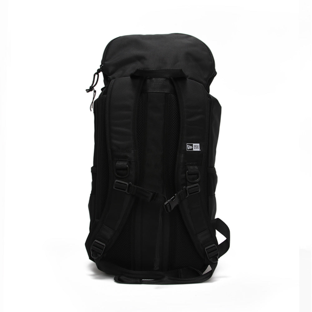 New Era Outline Wordmark Black Rucksack Backpack