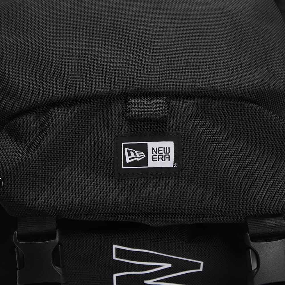 New Era Outline Wordmark Black Rucksack Backpack