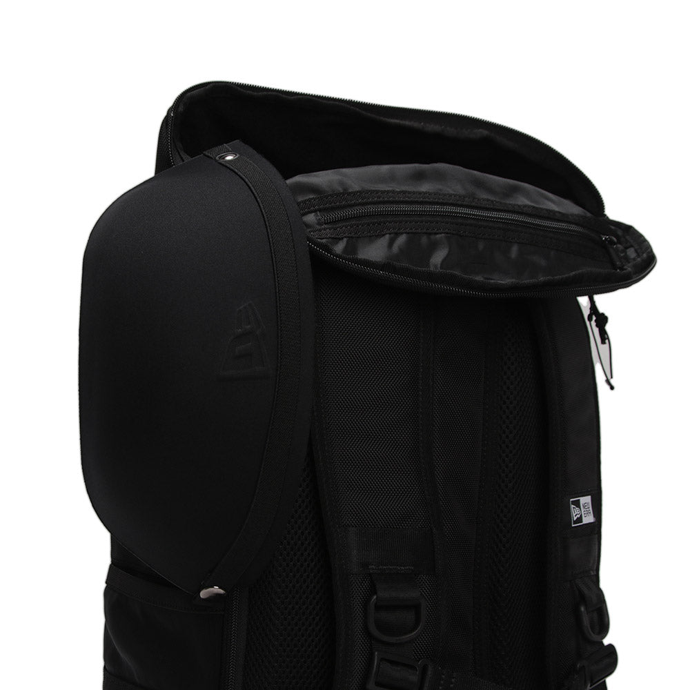 New Era Outline Wordmark Black Rucksack Backpack