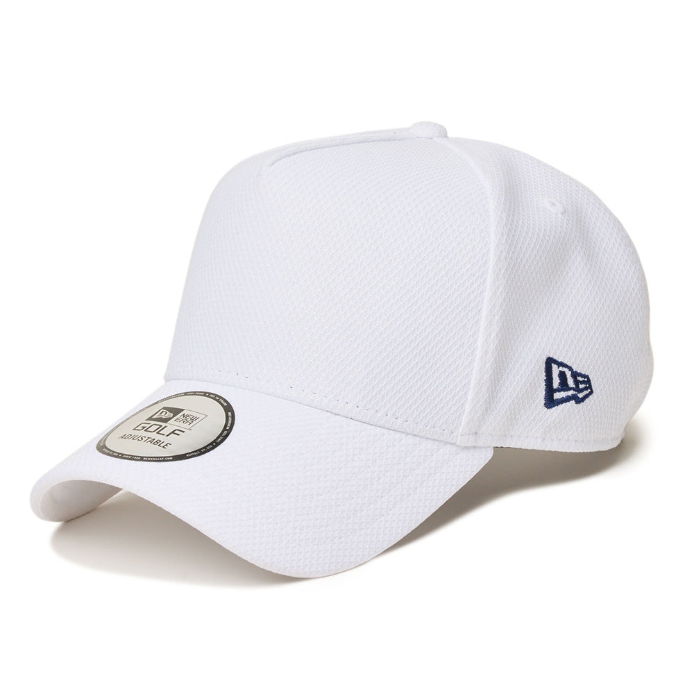 New Era Golf Wordmark Side Diamond Era White 9FORTY A-Frame Adjustable Cap