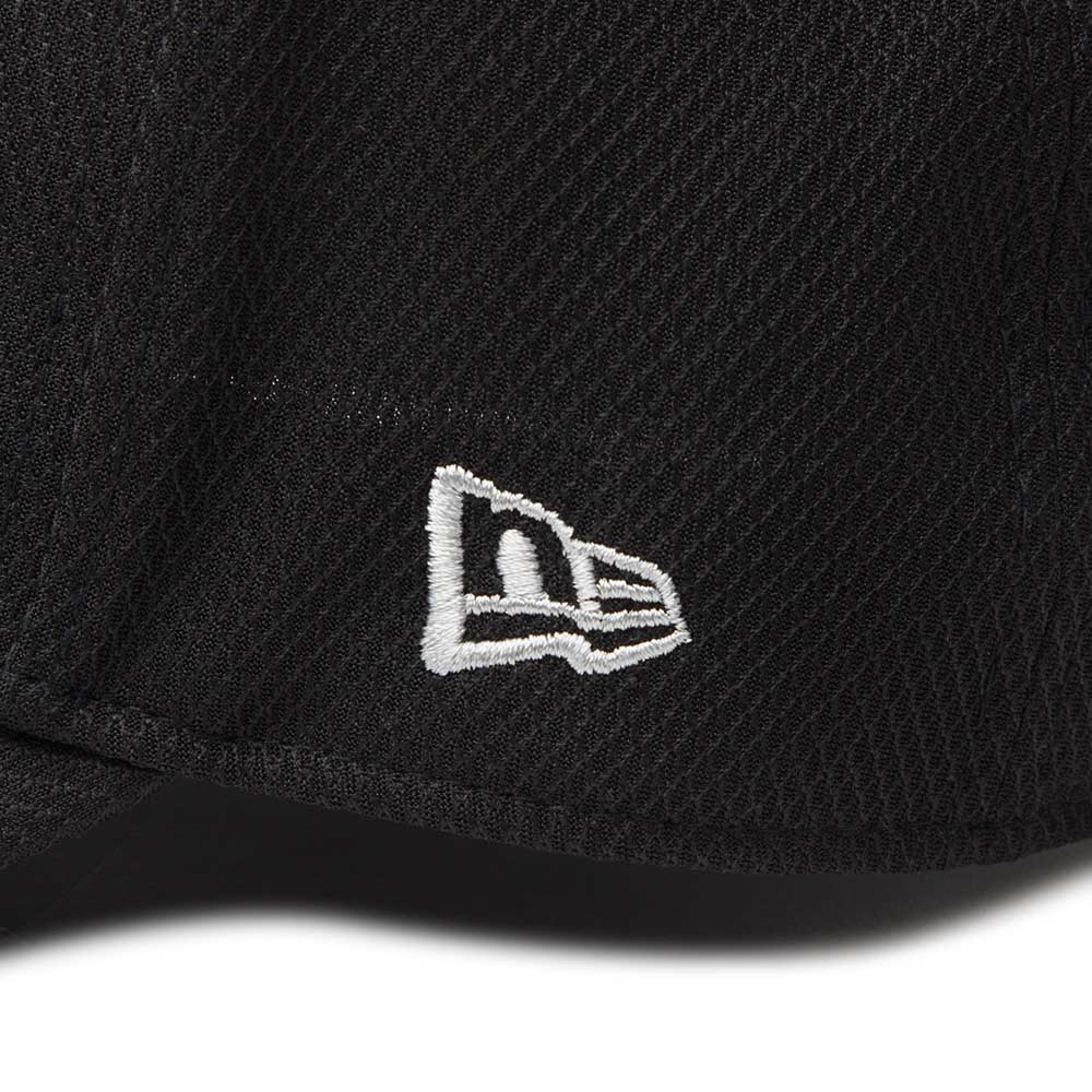 New Era Golf Wordmark Side Diamond Era Black 9FORTY A-Frame Adjustable Cap