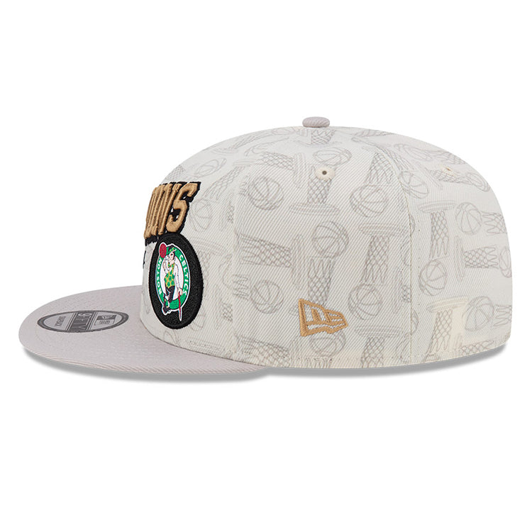 Boston Celtics NBA 2023-24 Champions Ivory 9FIFTY Snapback Cap (LIMITED EXCLUSIVE)