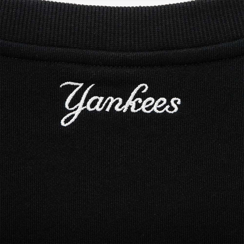 New York Yankees MLB Point Logo Black Pullover Sweater