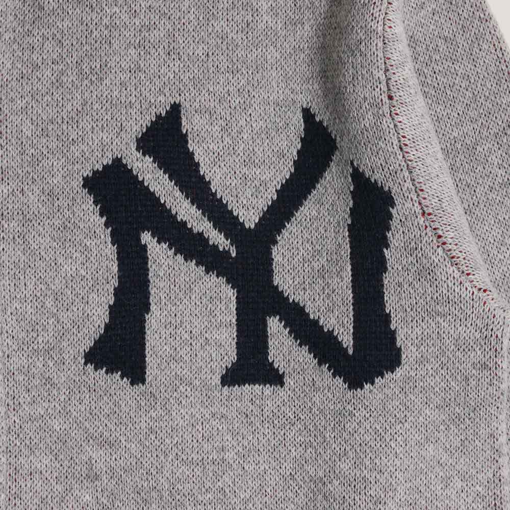 New Era New York Yankees MLB Cowichan Heather Grey Sweatshirt