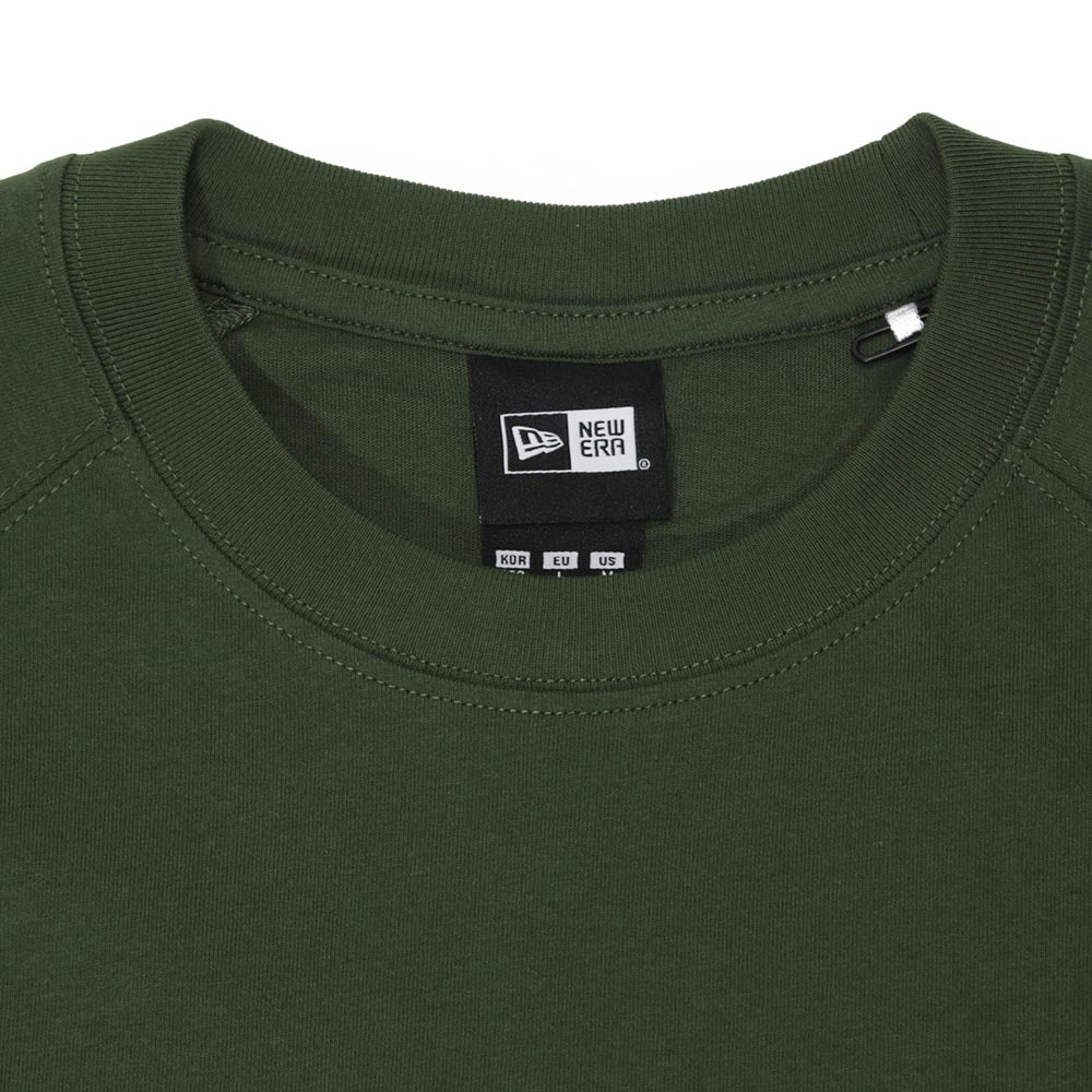 New Era New York Yankees MLB Color Block Douglas Fir Green Long Sleeve T-Shirt