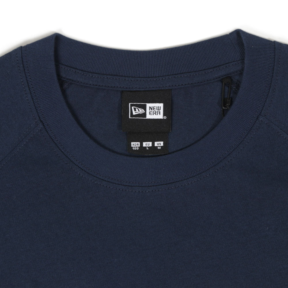 [New Era]★24FW★韓国人気★MLB COLOR BLOCK LONG SLEEVE New Era New York Yankees MLB Color Block Dark Blue Long