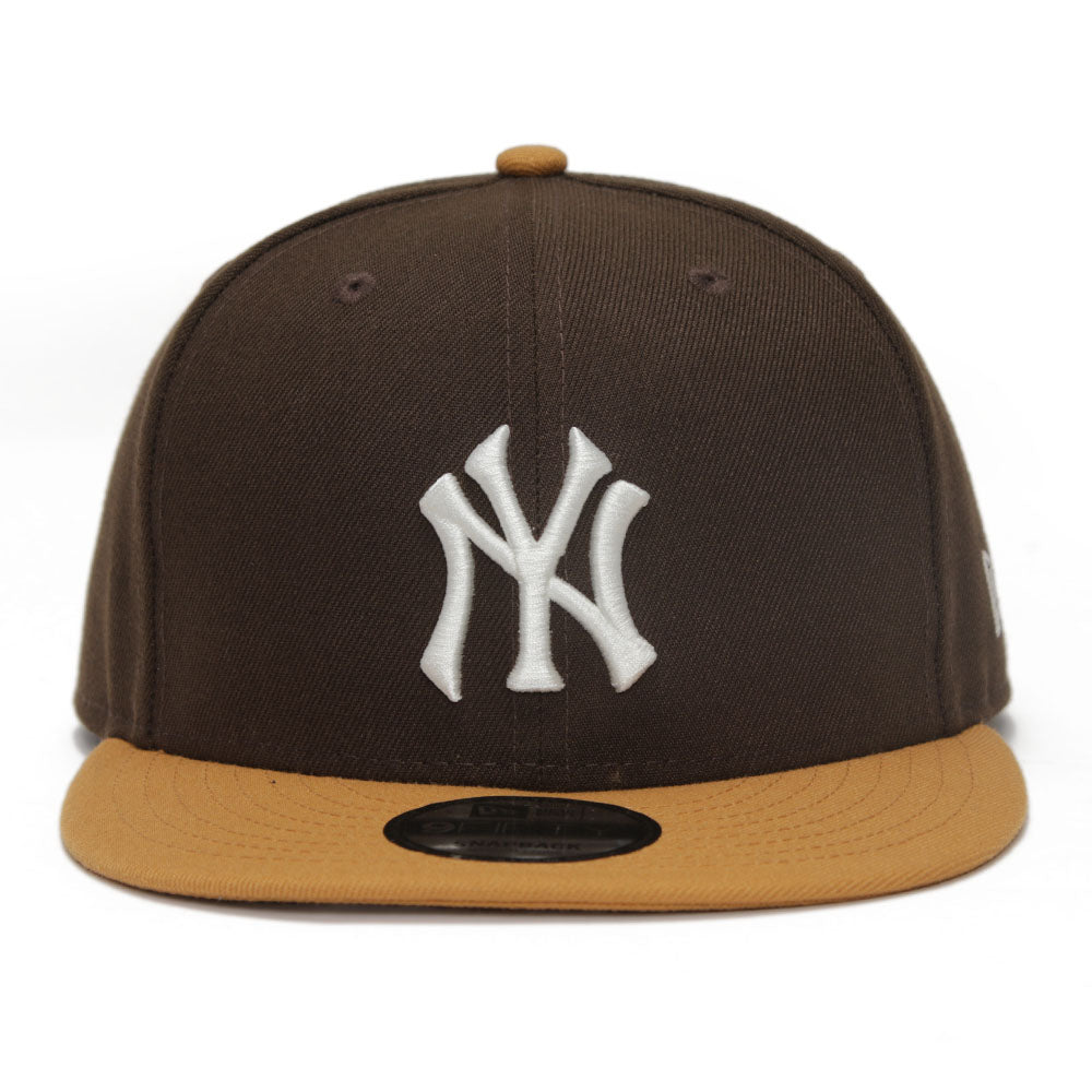 New York Yankees MLB Seasonal Walnut on Panama Tan 9FIFTY Snapback Cap (PH Exclusive)