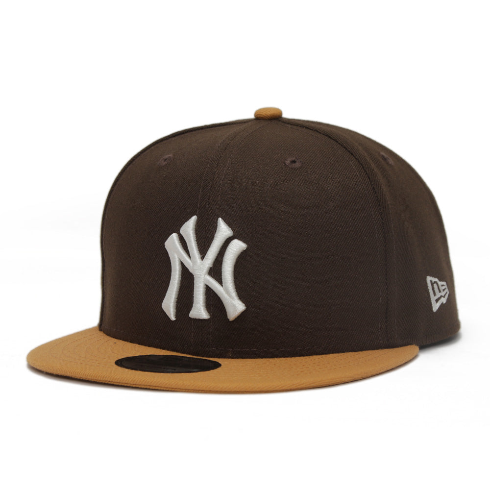 New York Yankees MLB Seasonal Walnut on Panama Tan 9FIFTY Snapback Cap (PH Exclusive)