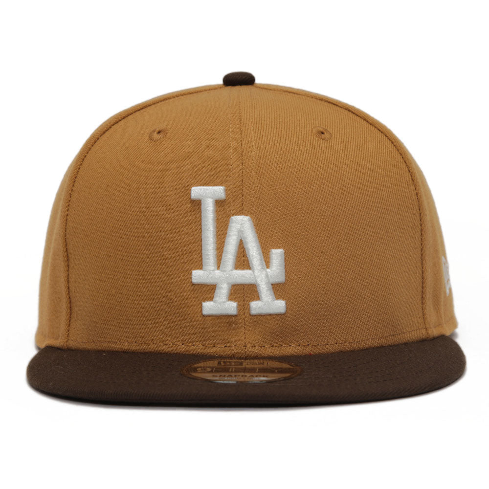 Los Angeles Dodgers MLB Seasonal Panama Tan on Walnut 9FIFTY Snapback Cap (PH Exclusive)