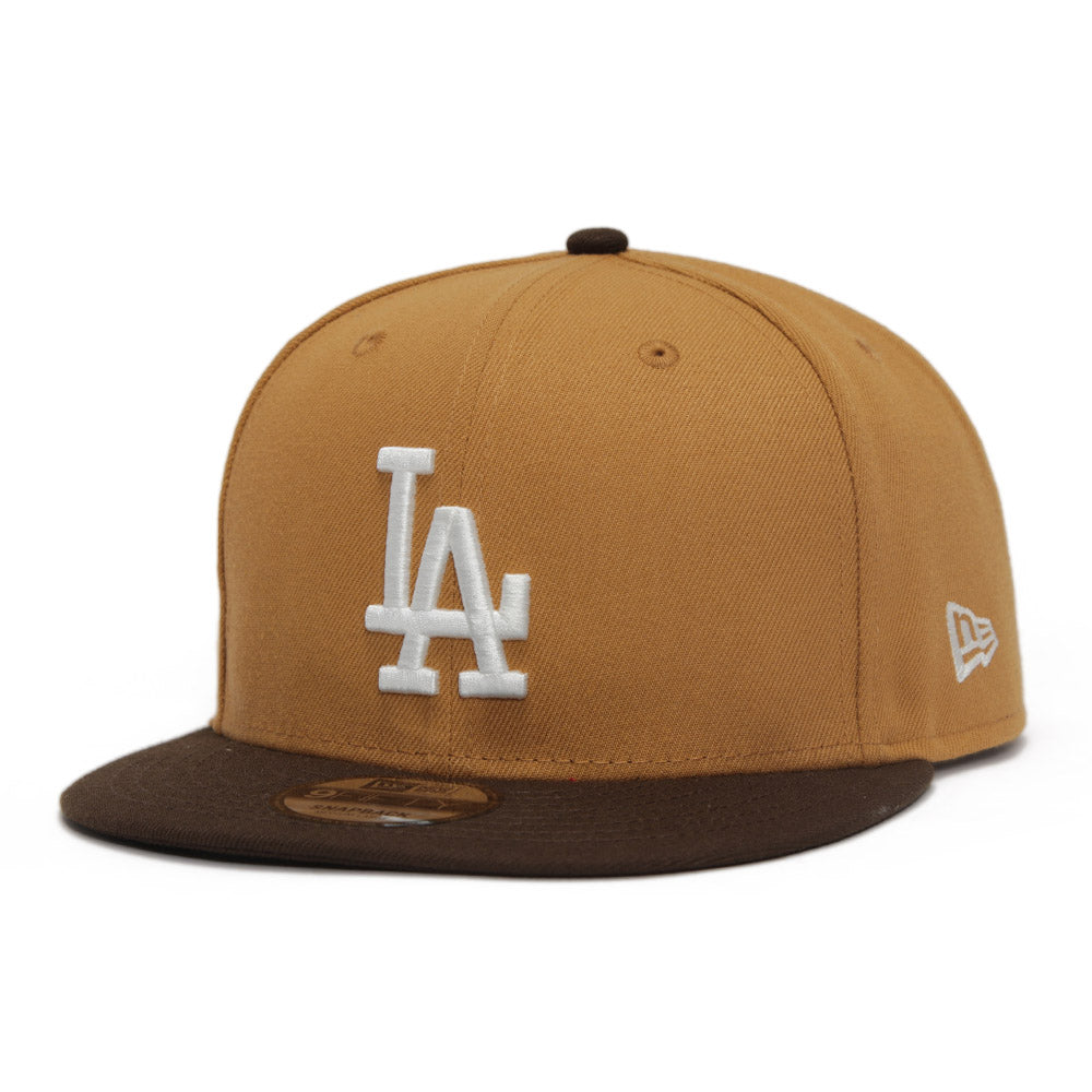 Los Angeles Dodgers MLB Seasonal Panama Tan on Walnut 9FIFTY Snapback Cap (PH Exclusive)