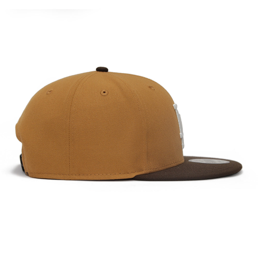 Los Angeles Dodgers MLB Seasonal Panama Tan on Walnut 9FIFTY Snapback Cap (PH Exclusive)